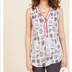 ModCloth geodes top